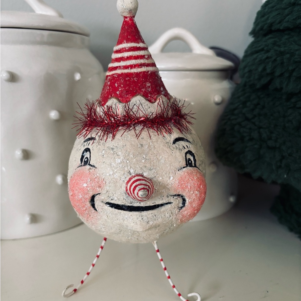 Johanna Parker Tripod Snowman New